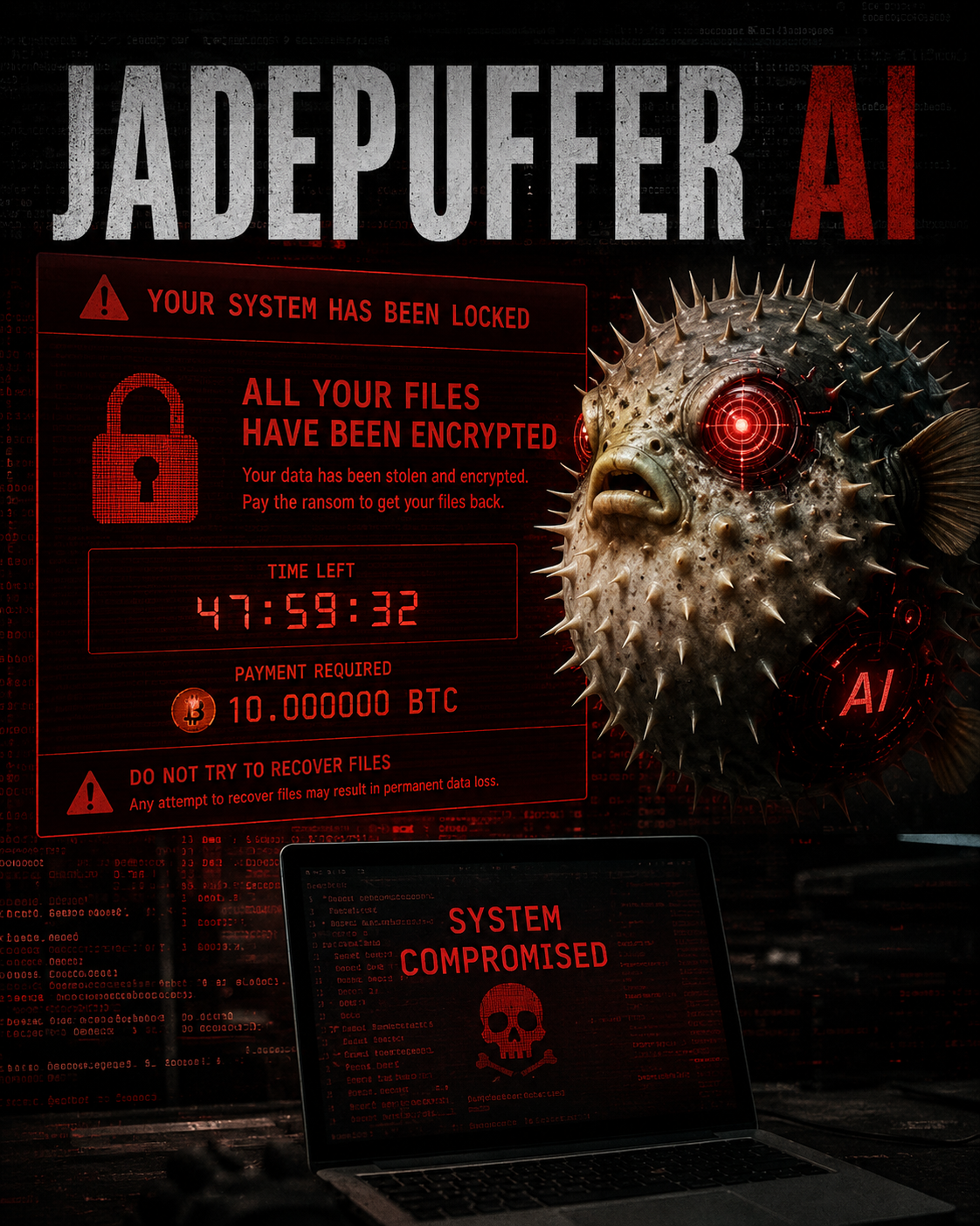 Will a second confirmed JADEPUFFER-attributed ransomware attack hit a UK organisation before 1 October 2026?